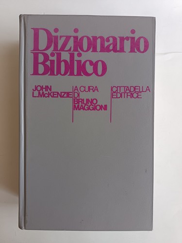Dizionario biblico mckenzie - biblico,