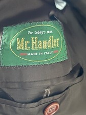 MR HANDLER giacca uomo lana