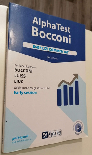 Alpha test bocconi - alpha, esercizi