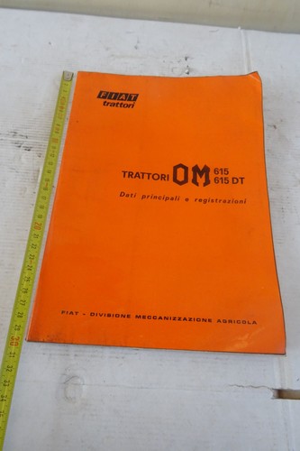 Manuale trattori fiat 615 - manuale,