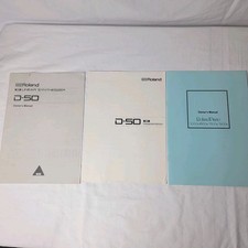 ROLAND D-50 SET MANUALE D'USO