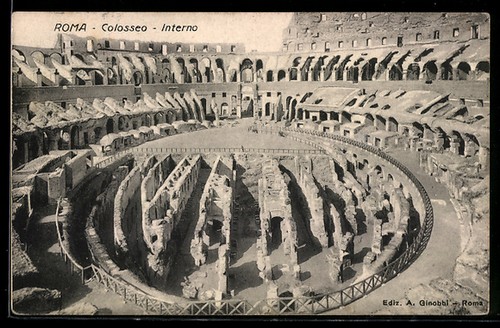 Roma colosseo interno - colosseo,,