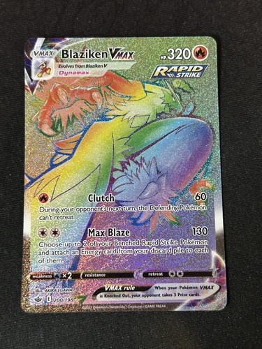 Blaziken vmax 200 198 - blaziken, (secret)