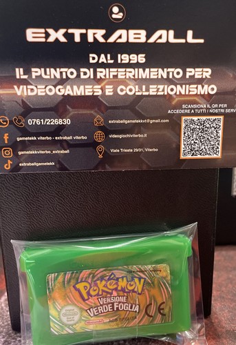 Pokémon versione verde - verde, foglia