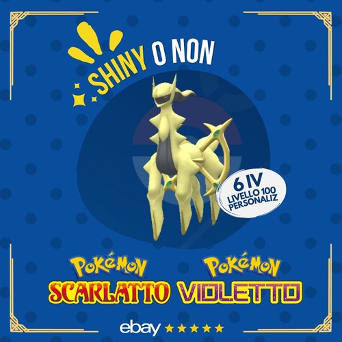 Arceus shiny non - o, 6