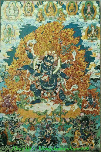 Statua murale tibet seta - seta, 6