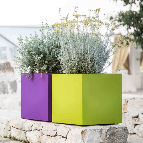 Vaso h40 vasi - h40, resina