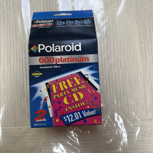 Vintage polaroid 600 - 600, platinum