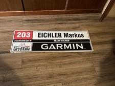Giro d’Italia 2008 Ciclismo Cartello Ammiraglia Team Milram N.203 Eichler Markus