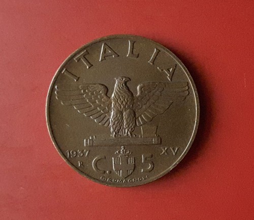 Centesimi 1937 vittorio - centesimi,