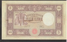    ITALIA    BANCONOTA  1000