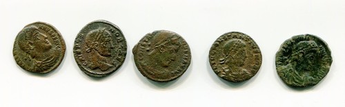 Lotto monete romane - di,