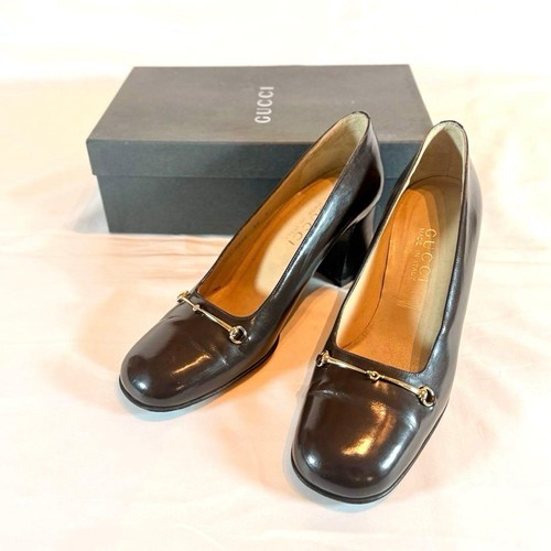 Gucci decolte horsebit pelle - gucci,
