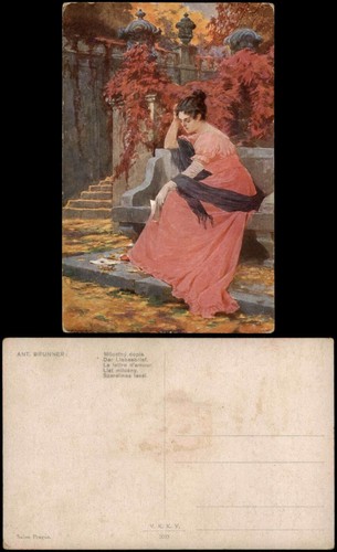 Cartolina artista - cartolina, (art)