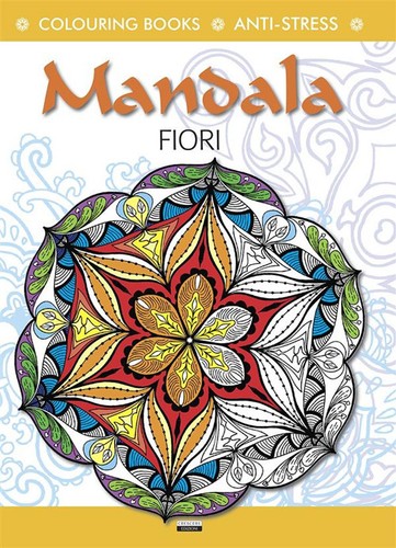 Mandala fiori colouring book - mandala,