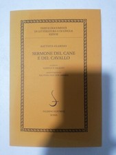 (Letteratura) Sermone del cane e del cavallo - Salerno ed. 2016