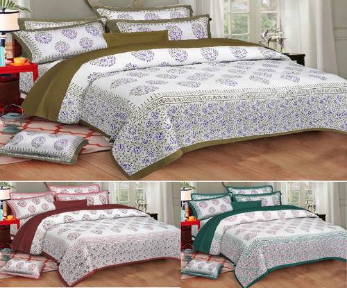 Nuovo lenzuolo letto indiano