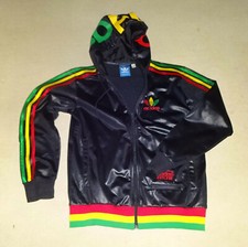 Cerniera con cappuccio originale ADIDAS Chile 62 RASTA *S* OTTIME CONDIZIONI quasi come NUOVA!