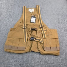 Beretta Covey Strap Gilet Caccia Marrone II Tiro Skeet Trappola Argilla Nuovo