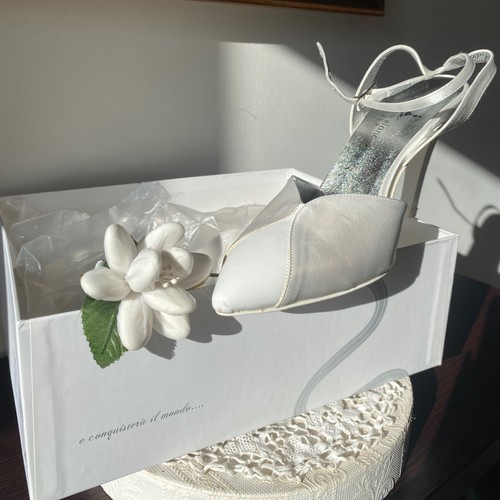 Scarpa sposa raso - da,