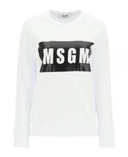 MSGM Box Logo Cotton