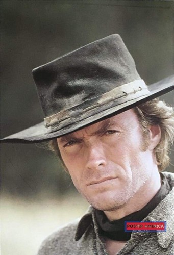 Poster cappello cowboy vintage
