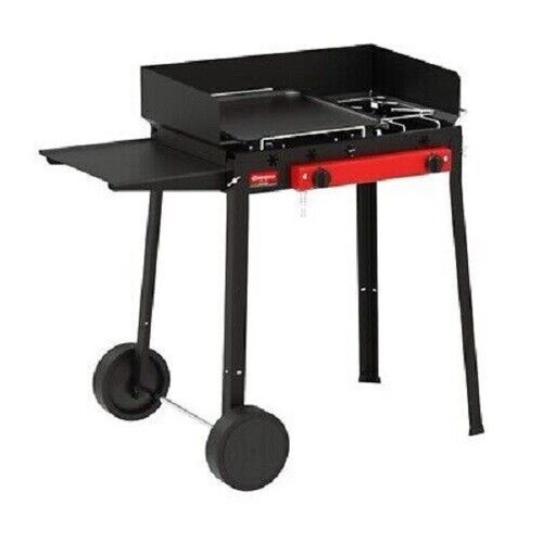 Barbecue carrellato gas - barbecue,