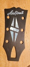 Aria pro 2 Les Paul custom LC-1000 Headstock overlay Project for restoration