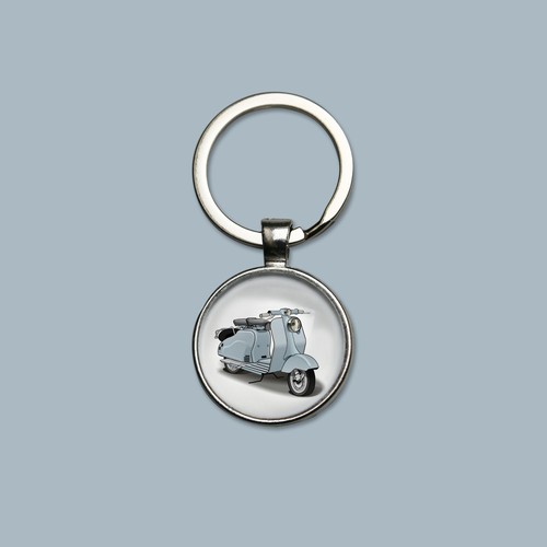 Porte clefs scooter - scooter, lambretta