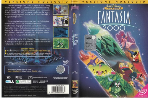 Fantasia 2000 dvd ex - 2000,