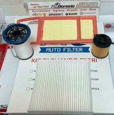 KIT TAGLIANDO 4 FILTRI OLIO