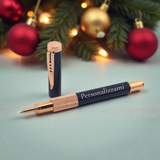 Penna Roller Metallo NERA