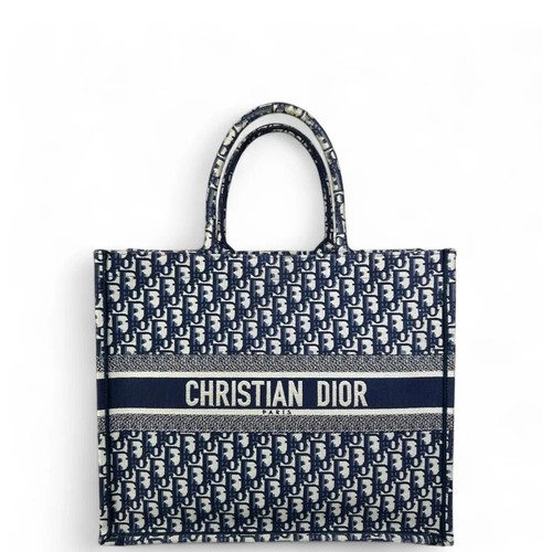 Dior large book tote blue - dior,