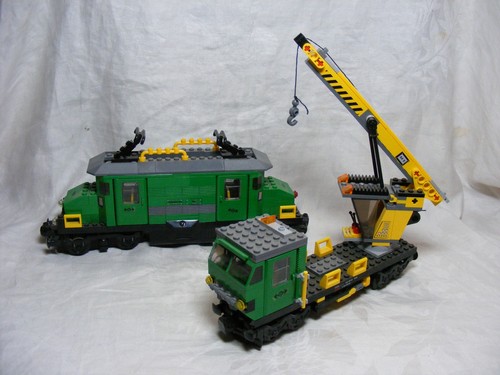 Vintage lego cargo 7898 verde - vintage,
