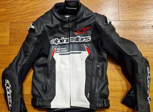 Giubbotto moto pelle - in,