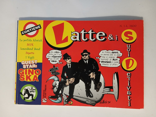 Fumetto latte suoi - fumetto,