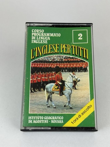 Audiocassetta inglese per - audiocassetta,