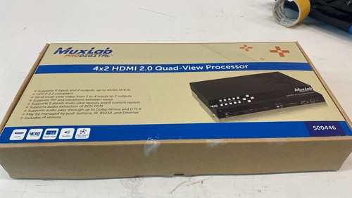 Processore video quad view - processore, quad-view