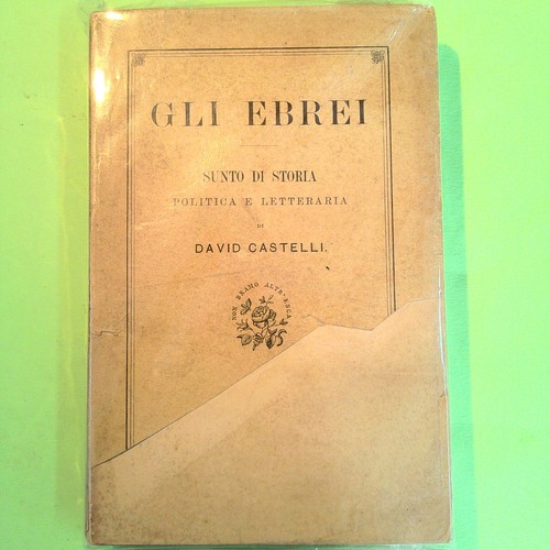 Gli ebrei sunto storia - sunto,