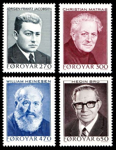 Isole faroe 1988 scrittori - isole,