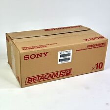 Sony BetaCam SP 30 BCT-30MA Set di 10 nastri metallici NUOVI scatola aperta