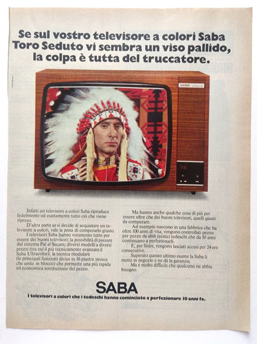 Pubblicita saba televisore - pubblicita', a