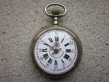 OROLOGIO DA TASCA ROSKOPF COMMERCIO DEPOSE' CIPOLLA PER TASCHINO VINTAGE ANTICO