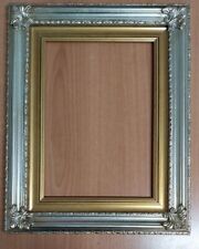 Cornice in legno foglia ARGENTo quadri foto stampe poster LAR.CM7.5 ALT.3.BAT 1