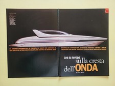 YACHT RIVA STEPHEN JULIUS 6 FACC. RITAGLIO CLIPPING PUBBLICITA' ADVERTISING #316