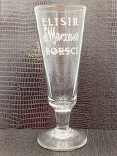 S.MARZANO BORSCI ELISIR BICCHIERE PUBBLICITARIO DA COLLEZIONE -VINTAGE