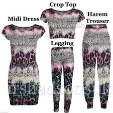 Abito Midi Skater Con Top Crop