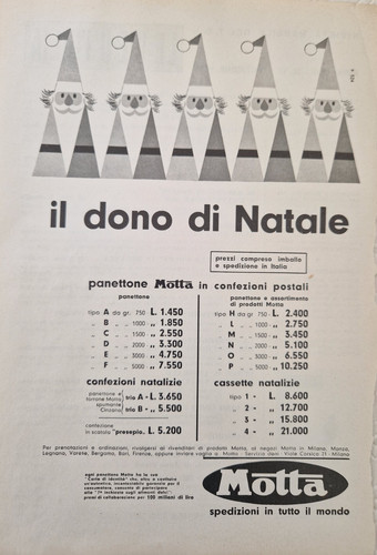 Pubblicita epoca panettone - pubblicita,