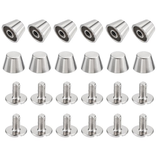 10x7mm rivetto borchie vite - 10x7mm,