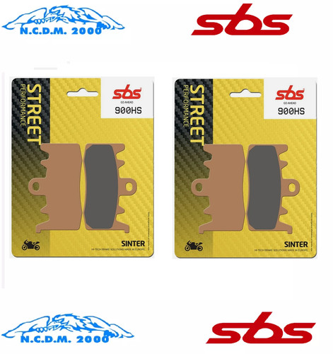 Pastiglie freno anteriori sbs - pastiglie,